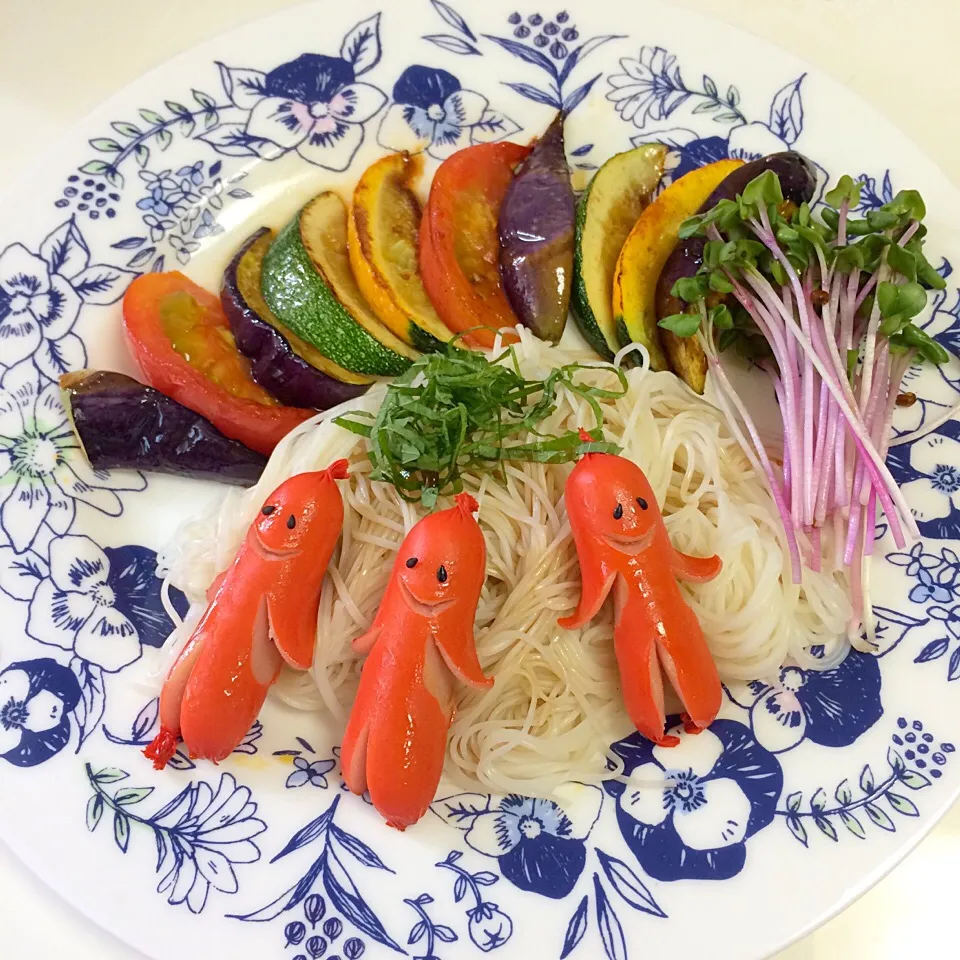 ソーセー人のオシャレ素麺|ありちゃんさん