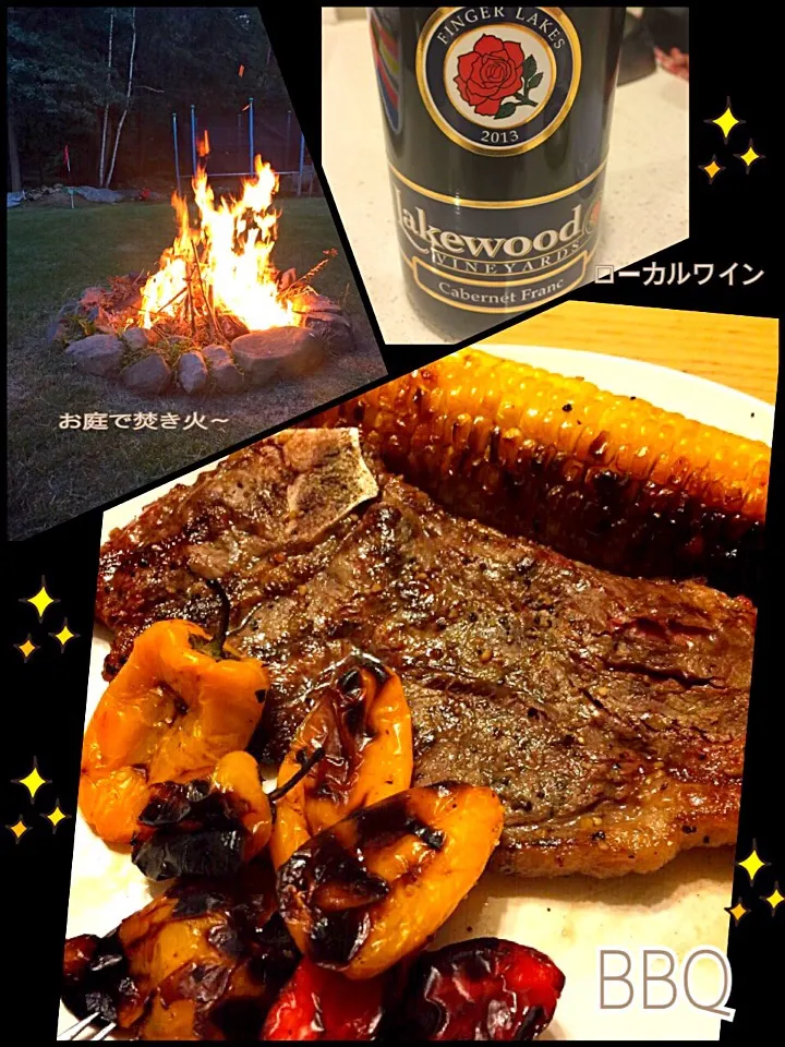 BBQ dinner @ 友人宅|erisさん