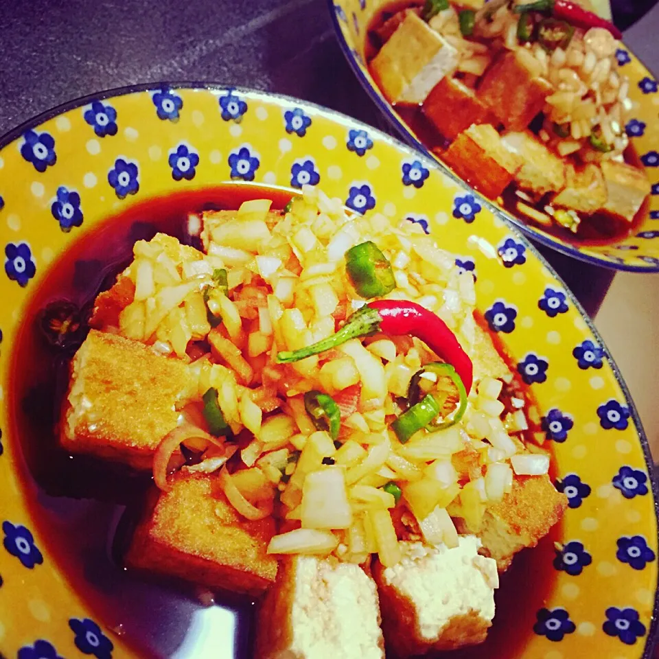 Spicy Sweet 'n Sour Fried Tofu|Laarni Nabongさん