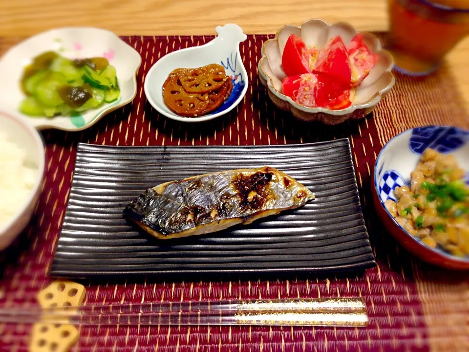 今日のお夕飯＊8/10|ゆきぼぅさん