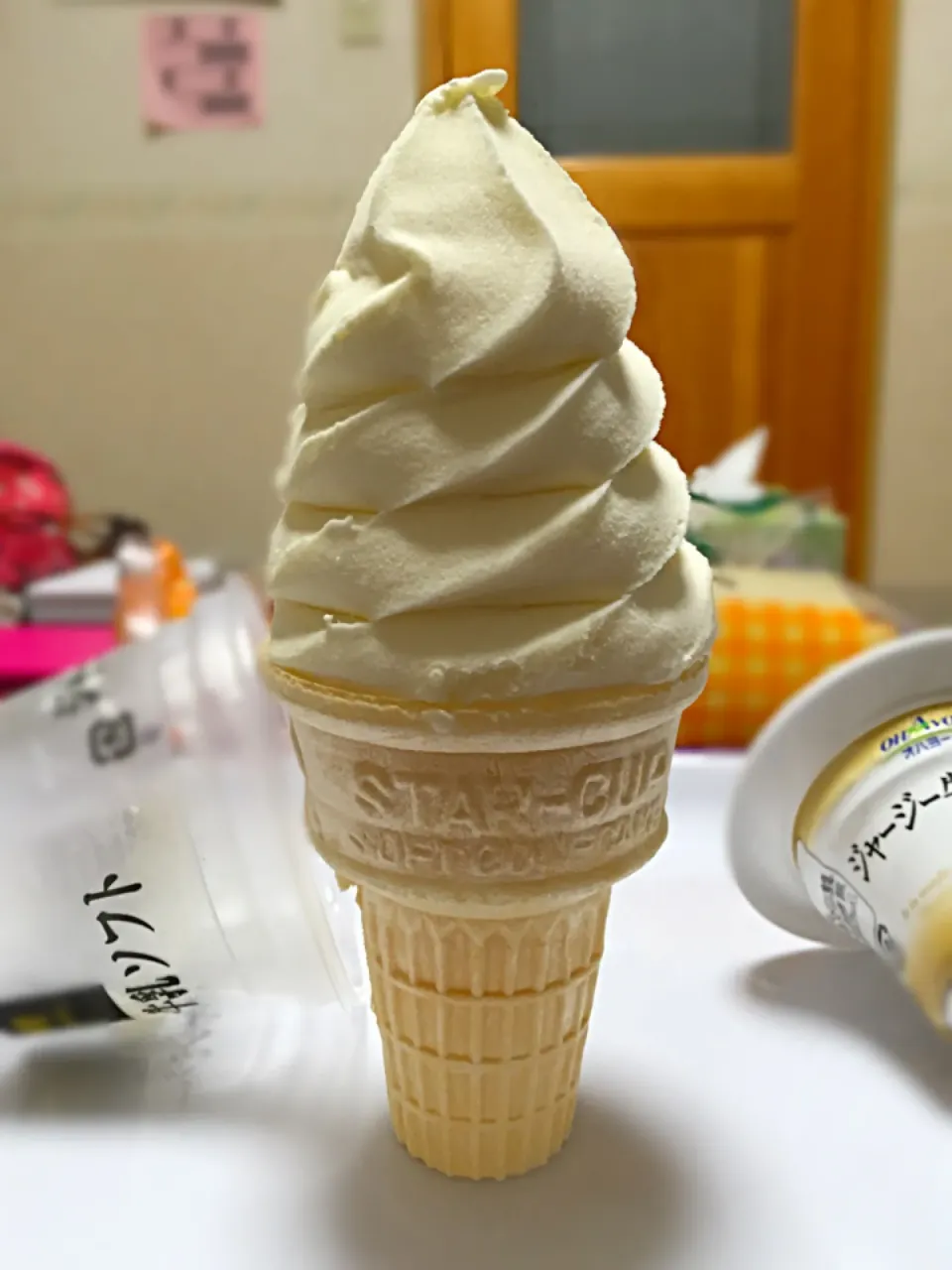 Snapdishの料理写真:ジャージー牛乳ソフト🍦|Kojiさん