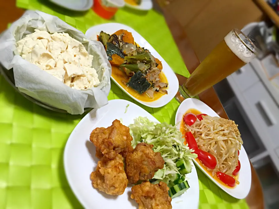 Snapdishの料理写真:唐揚げ&ピナクベッツ🍺|マニラ男さん