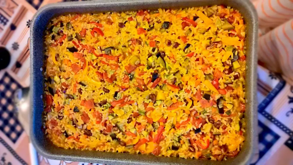 #Paella #Vegetarian|Agostina Calabreseさん