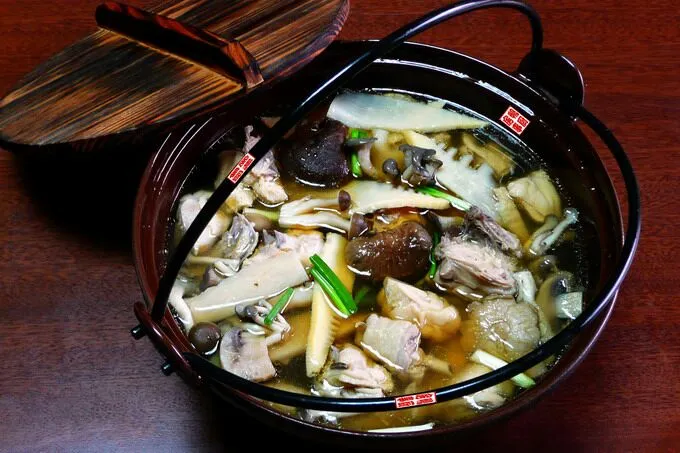 菌菇鸡汤。。。chicken soup with mushrooms 1|steven z.y.さん