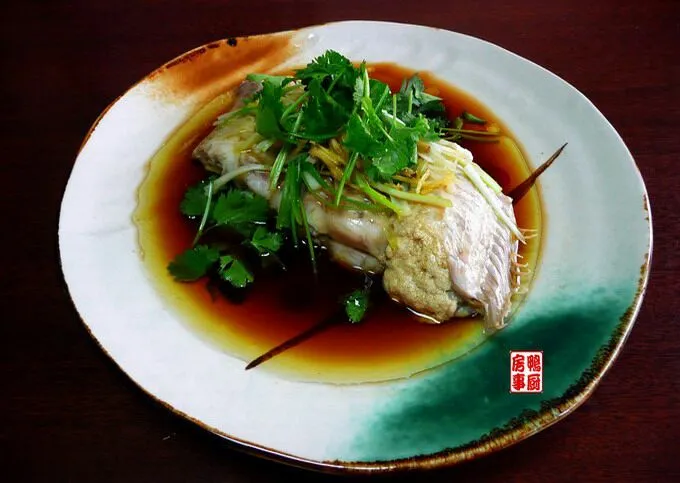 清蒸踏板鱼。。。steamed fish 2|steven z.y.さん