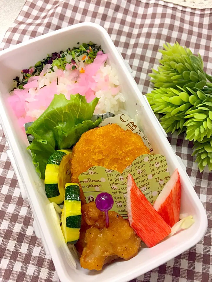 白身魚のフライ弁当|くるみるくさん