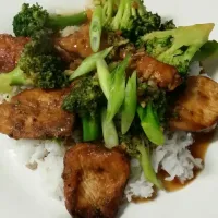 Soy chicken with broccoli &rice|Donna Crawfordさん