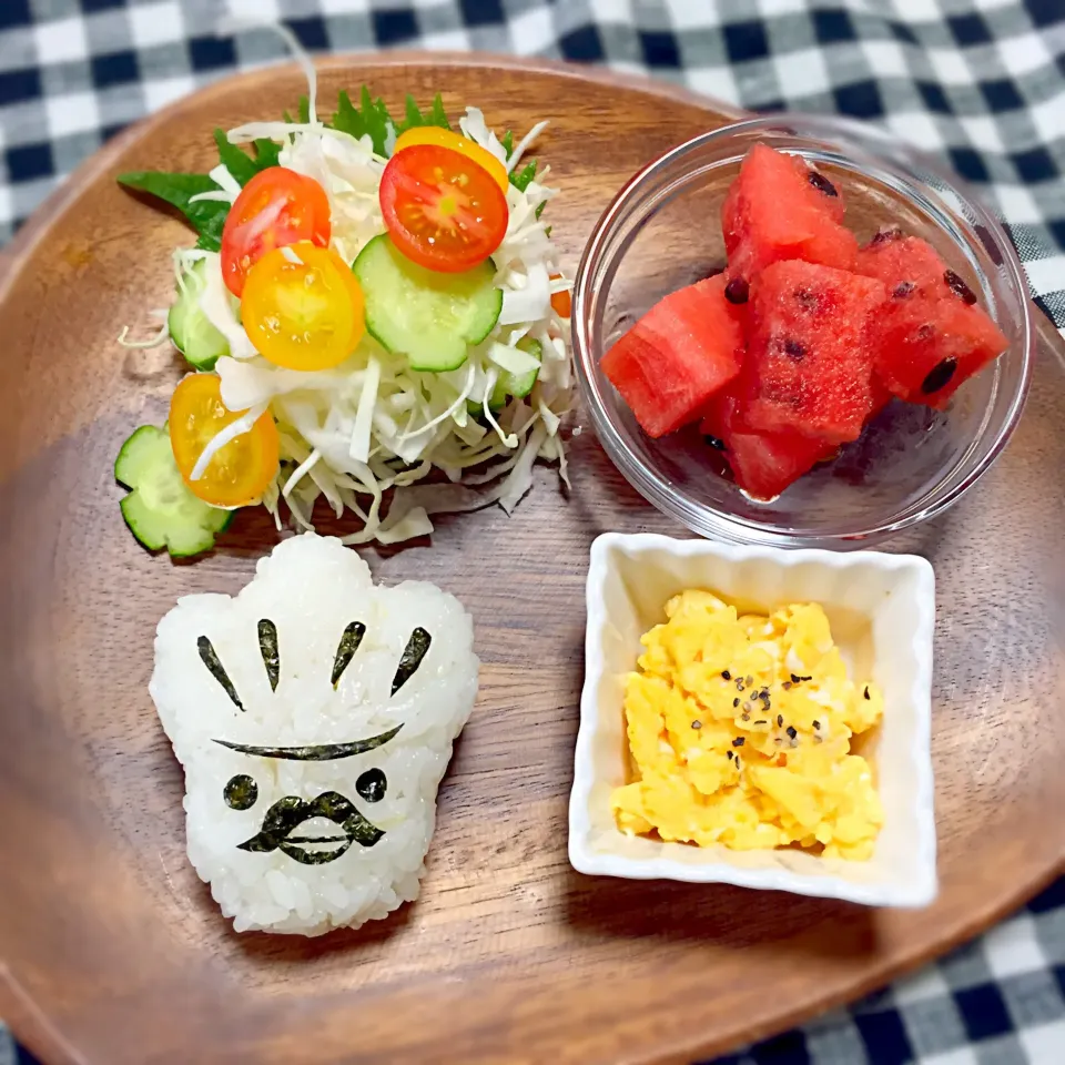 息子の朝食|キナリさん