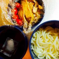 Snapdishの料理写真:ぶっかけうどん弁当|Ecoさん