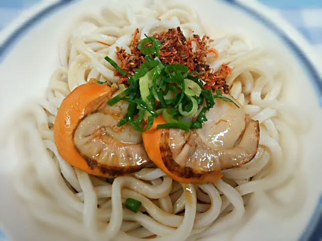 小えびと帆立の香ばしまぜうどん|よっしー(=^ェ^=)さん