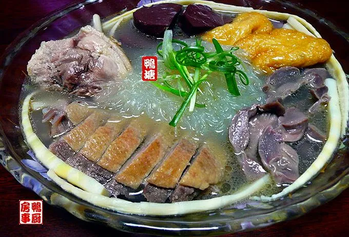 鸭肉粉丝汤。。。cellophane noodle soup with duck|steven z.y.さん