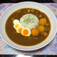 茄子チキンカレー|もりもりだよさん