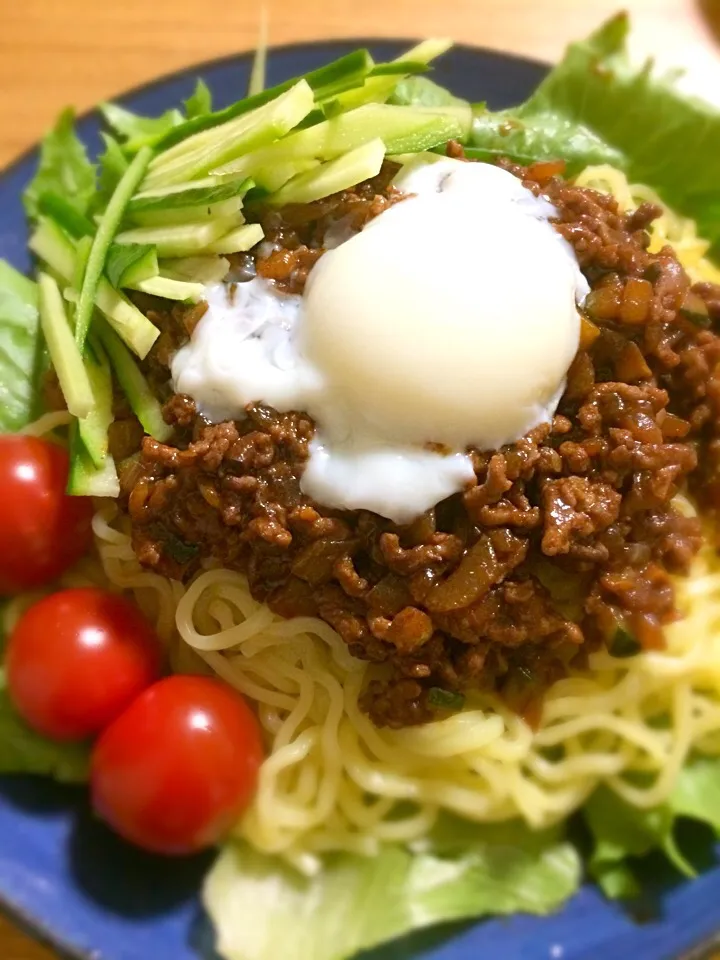 夏麺といえばこれ！！ジャージャー麺😎😎😎|さらば広島の長きまつげ(東京なう)さん