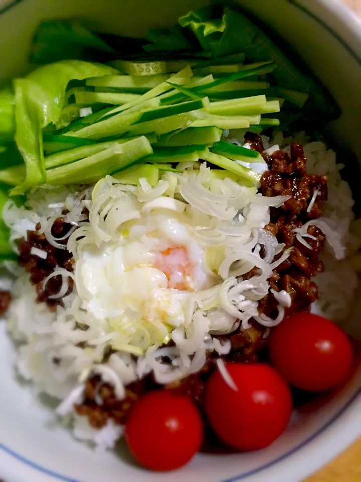 ジャージャー飯！！昨日の残りで作りました😆|さらば広島の長きまつげ(東京なう)さん