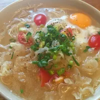 Snapdishの料理写真:白キクラゲたっぷり塩にゅうめん|mojaさん