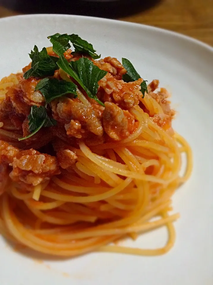 トマトソースパスタ|くるみさん