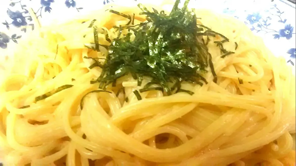 明太子パスタ❗|かずえさん