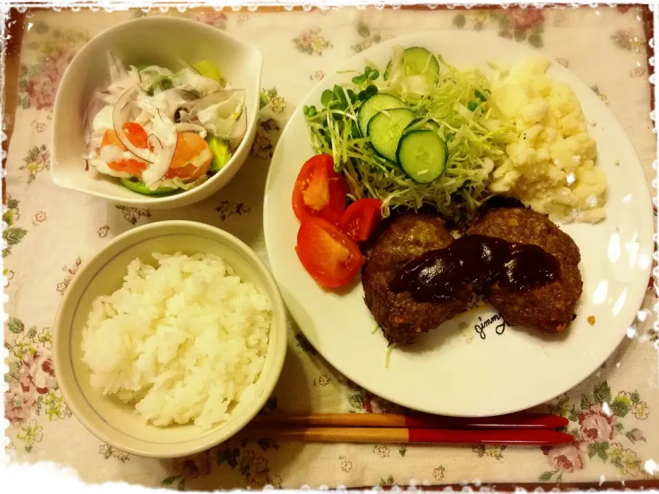 上げ膳据え膳な晩御飯＼(^-^)／|きみちさん