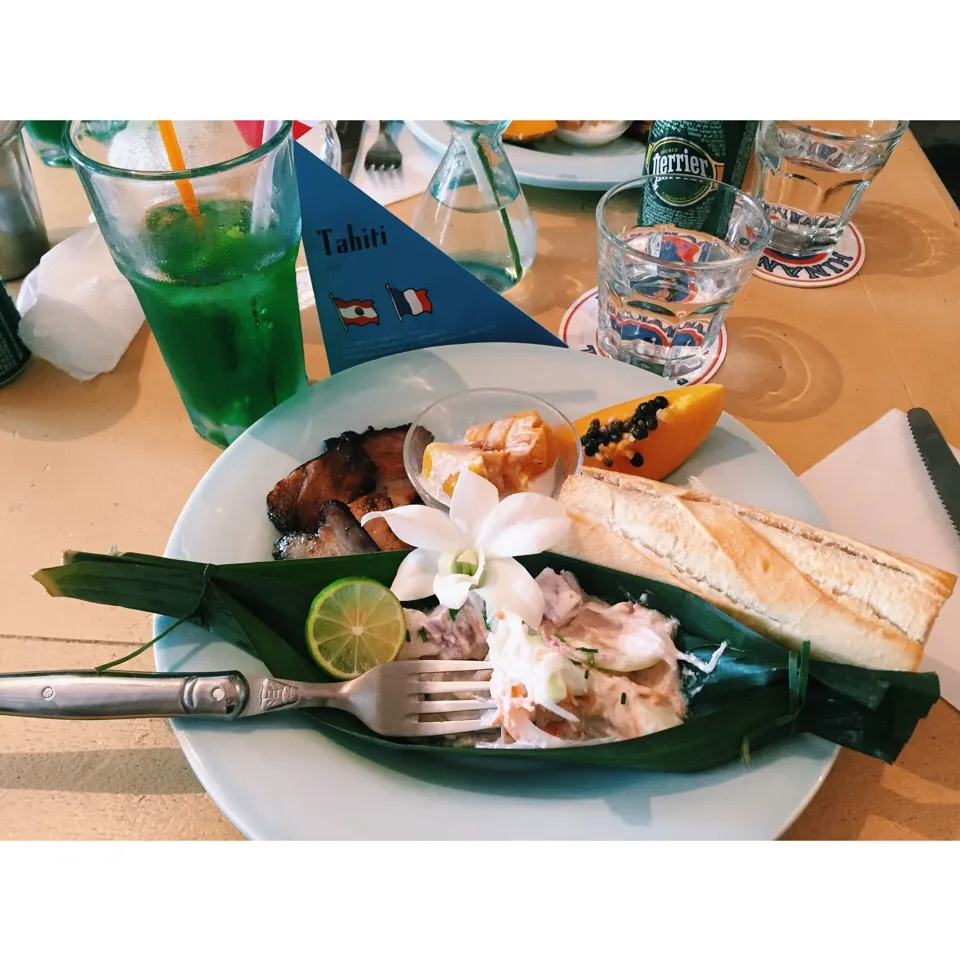 タヒチの朝ごはん
Breakfast of Tahiti|olololoさん