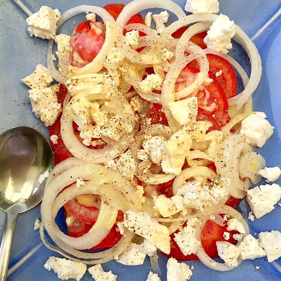 Salade tomate et feta|Generaalさん