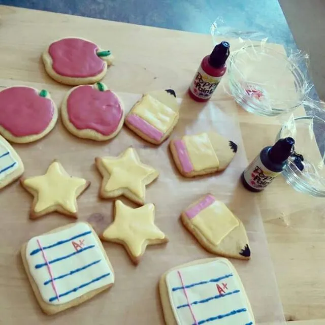 back to school cookies|CHUENCHAIさん