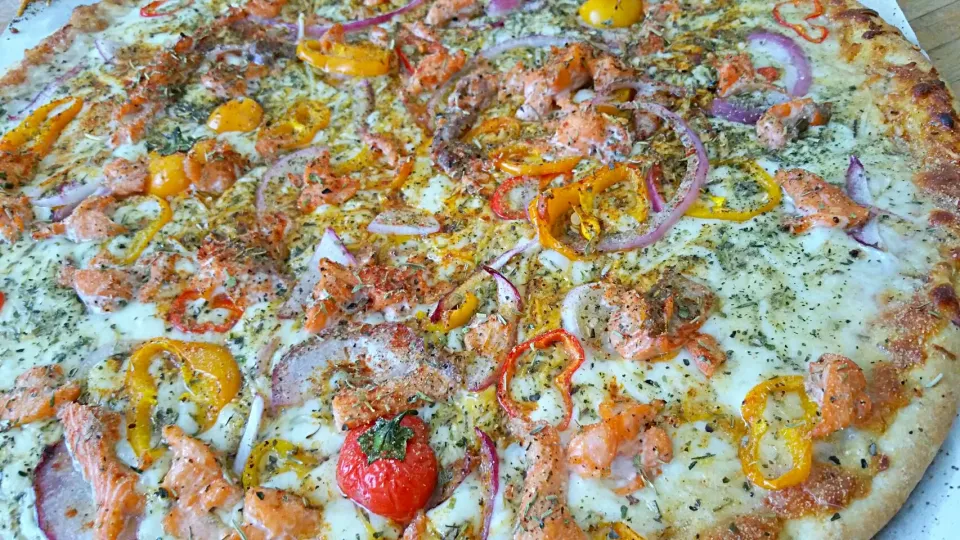 #Smoked #Salmon #Pizza|Precious Loveさん