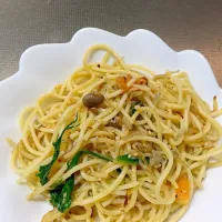 じゃこと水菜のスパゲッティ|kannaさん