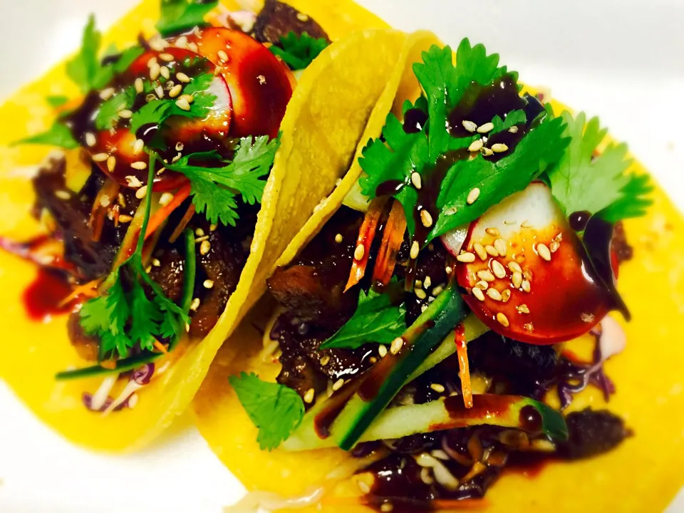 Korean BBQ Short Rib tacos|Humberto f. gonzalezさん