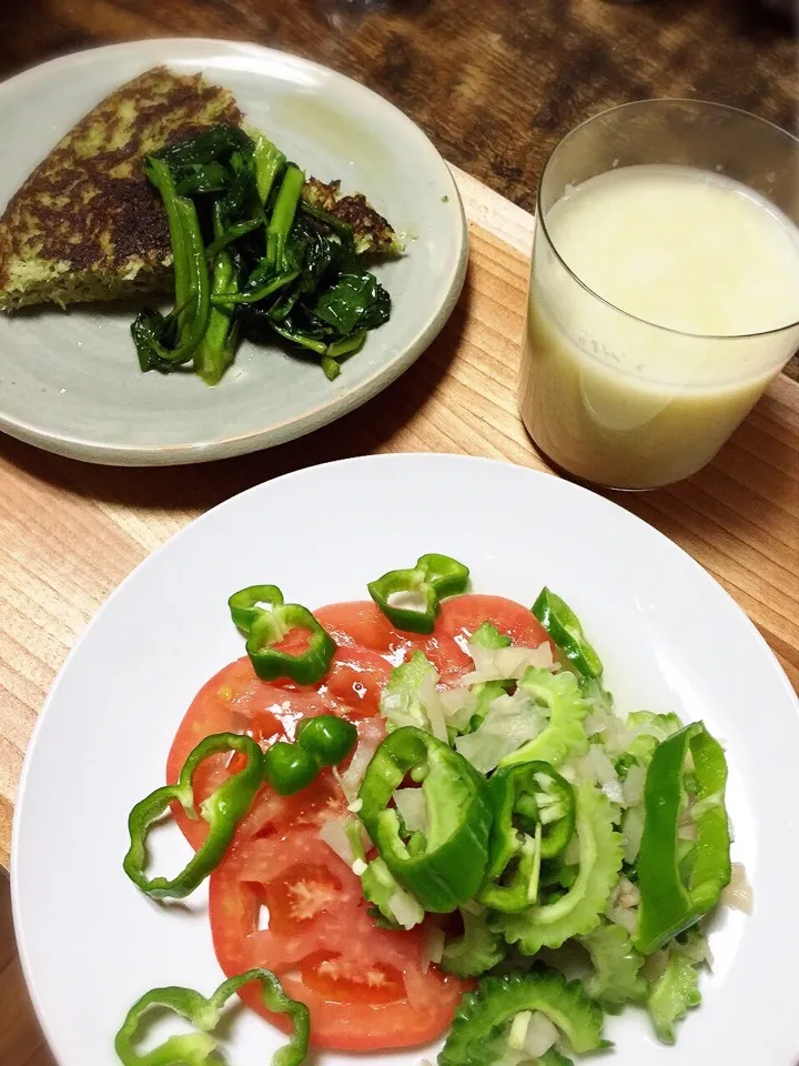 今日のお庭野菜ランチ！|Hiroko Yamamotoさん