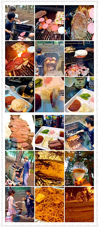 Today's Dinner🍴チビ〜ズ大奮闘BBQ|🌈Ami🍻さん