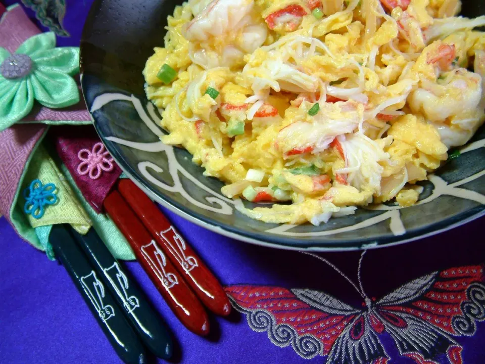 海皇炒蛋。。。scrambled egg with seafood 2|steven z.y.さん