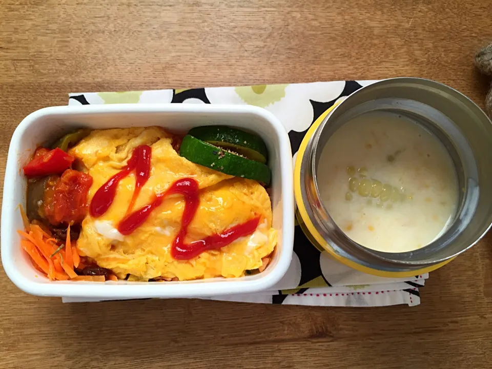 Snapdishの料理写真:本日のお弁当|ボンジュール！さん