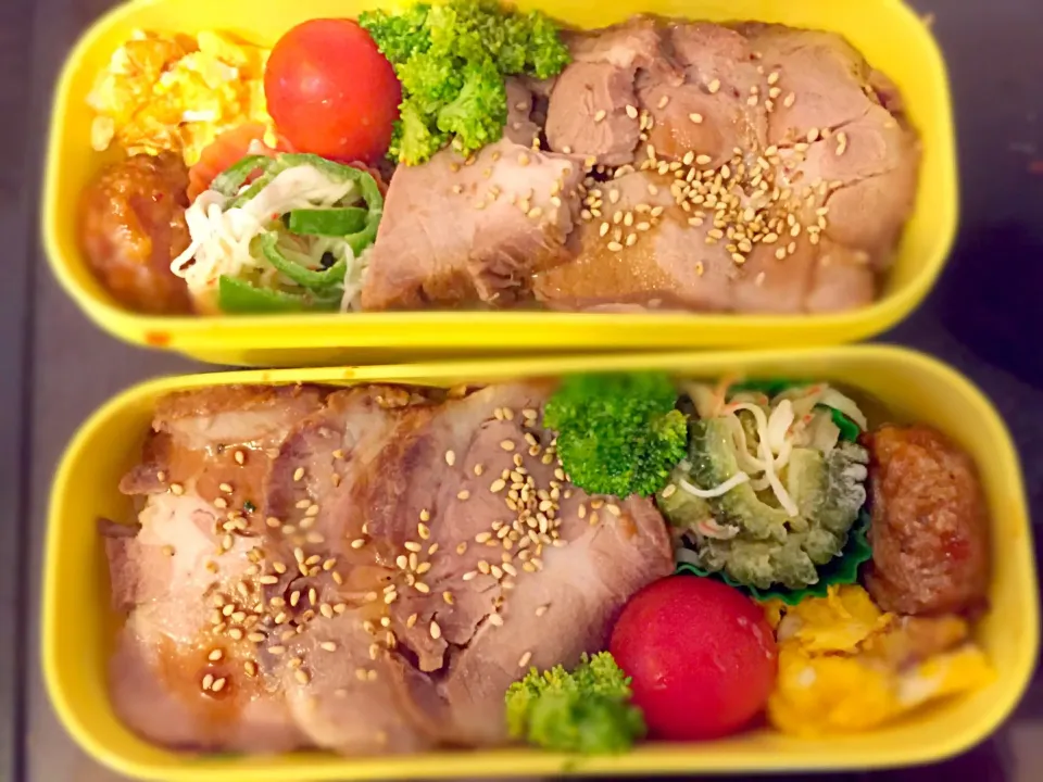 チャーシュー丼弁当|Ricodonさん