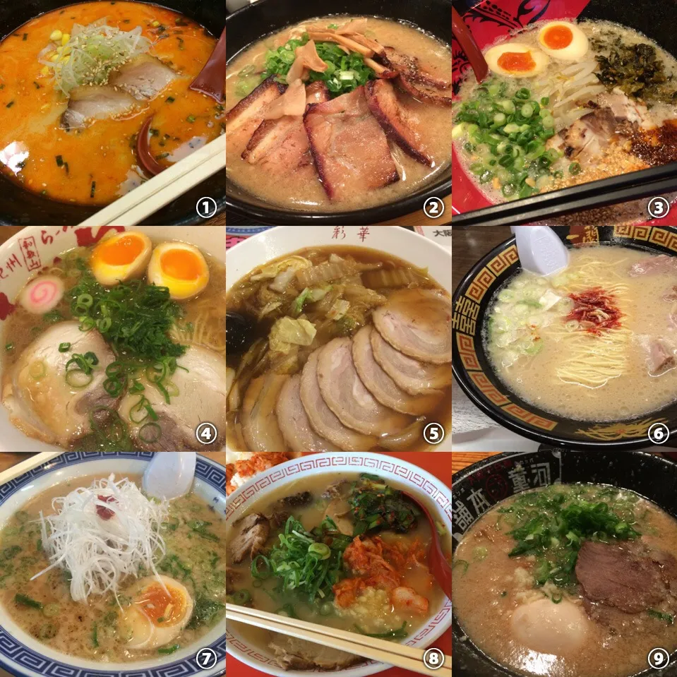 Snapdishの料理写真:ラーメン屋巡り|ゆたぽんさん