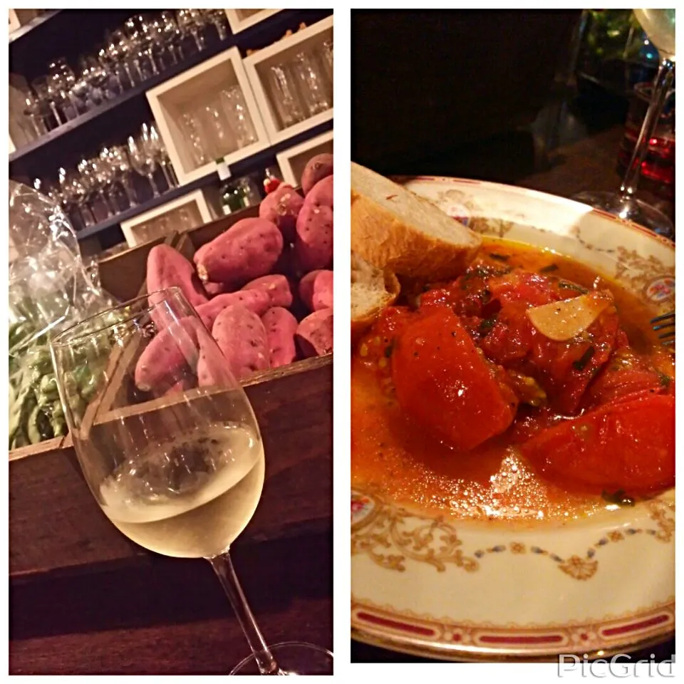 Snapdishの料理写真:Vegetarianなお店で🍷|☆Yumi☆さん