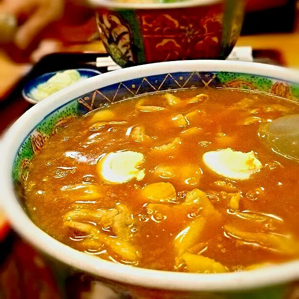 お蕎麦屋さんのカレーうどん|熊谷ルミさん