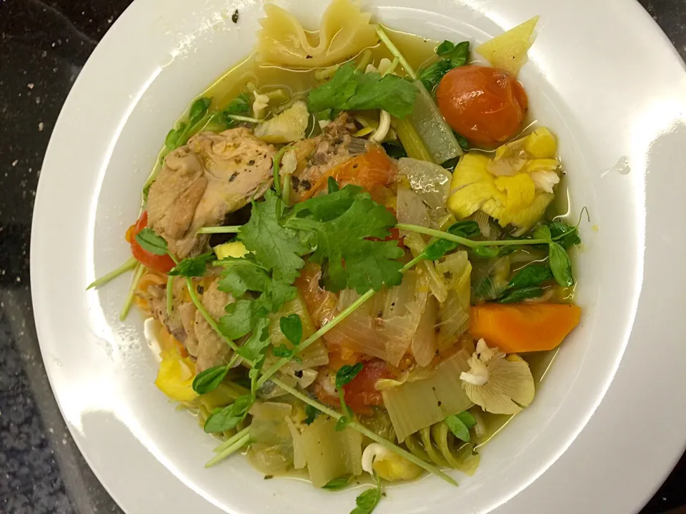 Chicken Stew Pasta|Colleen Teoさん