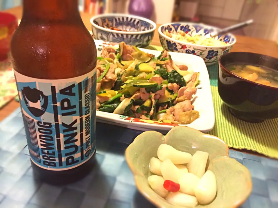 Brewdog と塩らっきょう等|Junya Tanakaさん