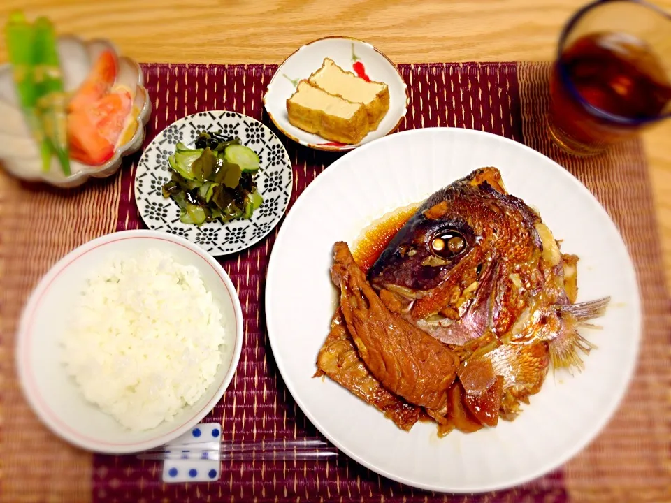 今日のお夕飯＊8/14|ゆきぼぅさん