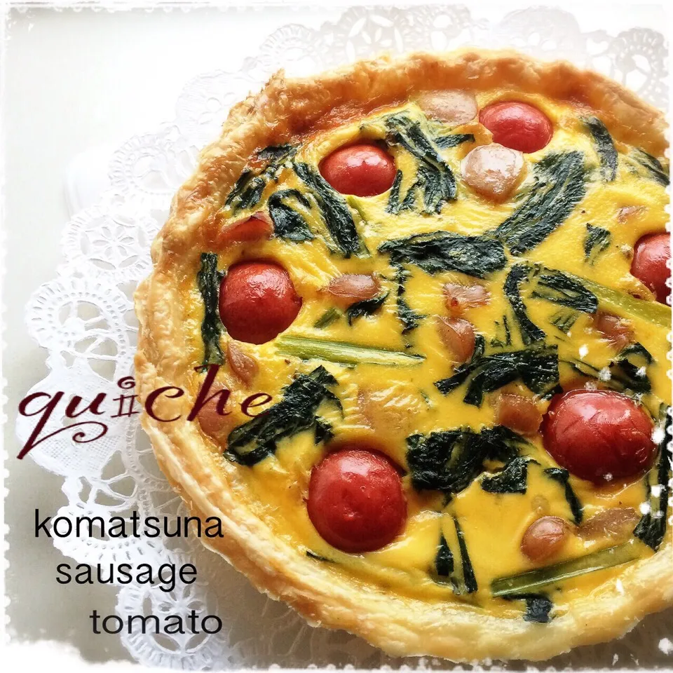 初心に戻って ケンタロウさんの quiche❤️|cheesaltさん