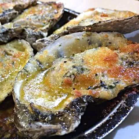 Baked Oysters W/ Kolby Cheese|Sheila Harrisさん