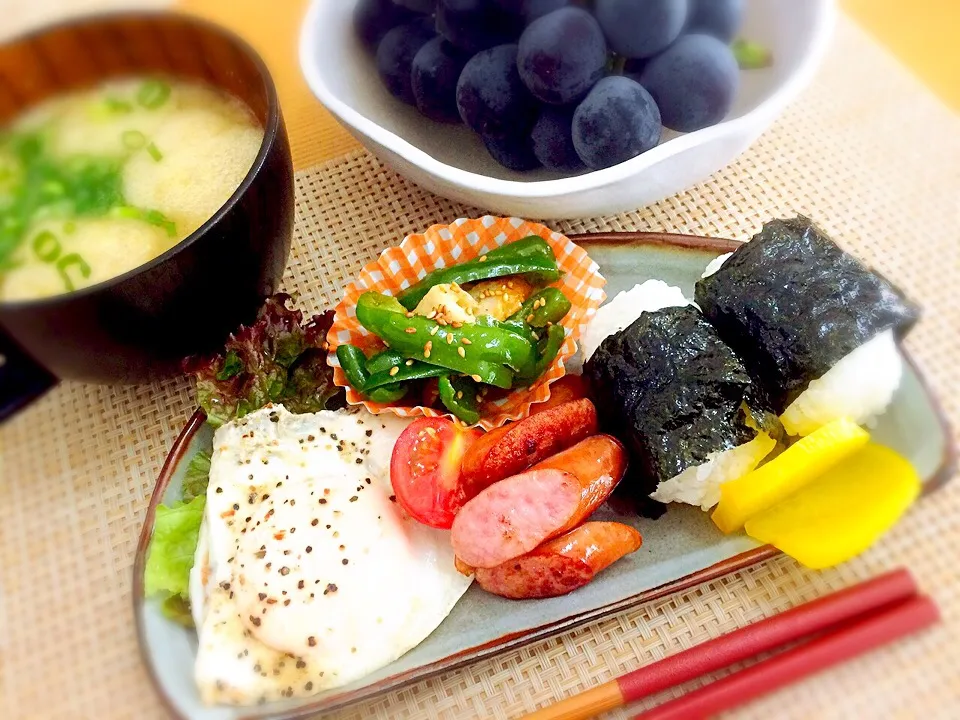 Snapdishの料理写真:久しぶりのまともな「朝ご飯」|ポンポコたまこさん