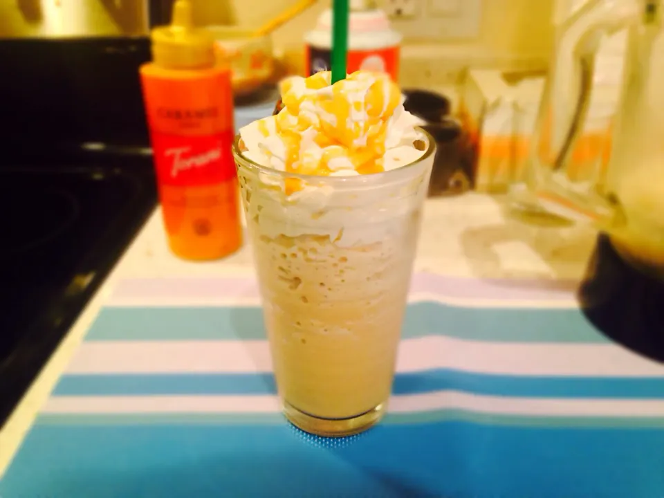 Snapdishの料理写真:Caramel Frappuccino|せるさん