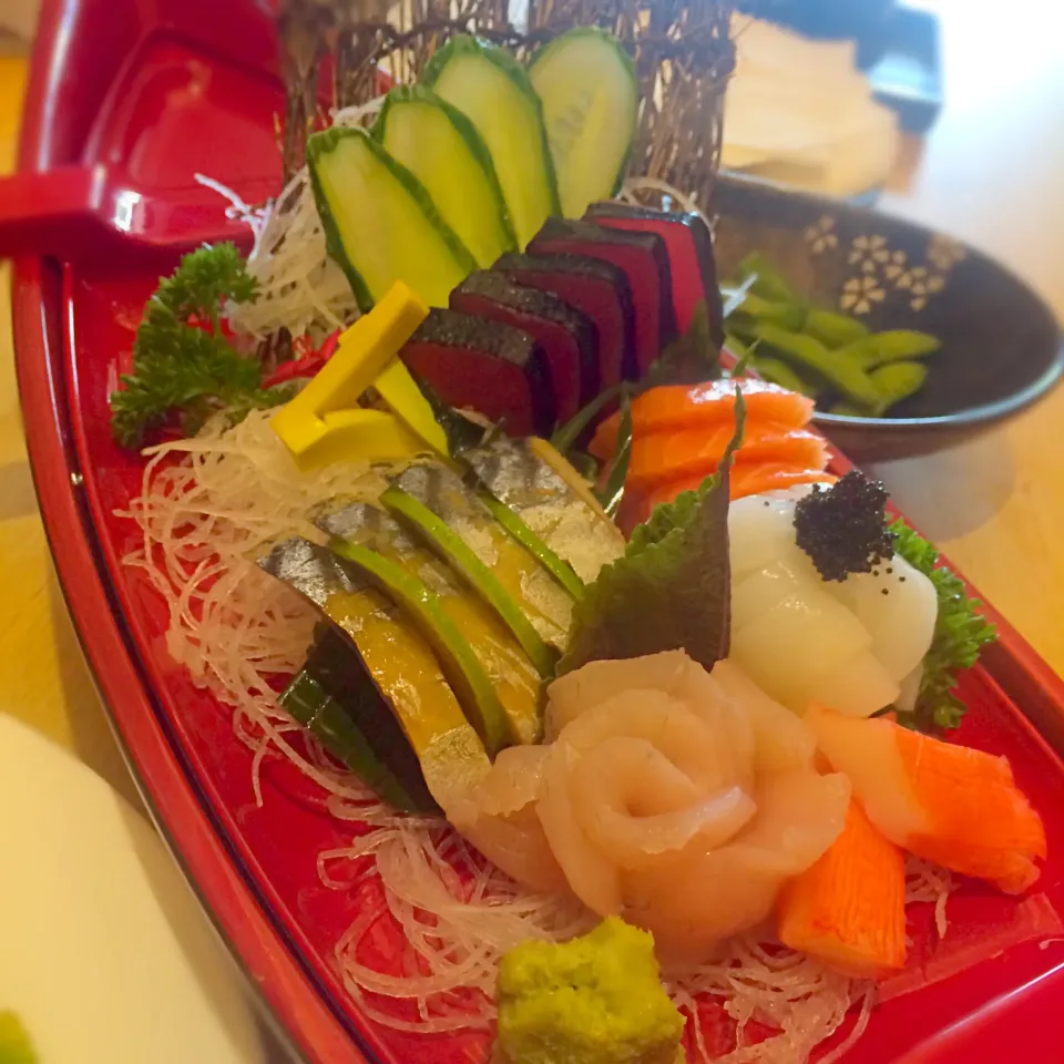 Sashimi set #LandmarkMekongRiversideHotel|nokkie88さん