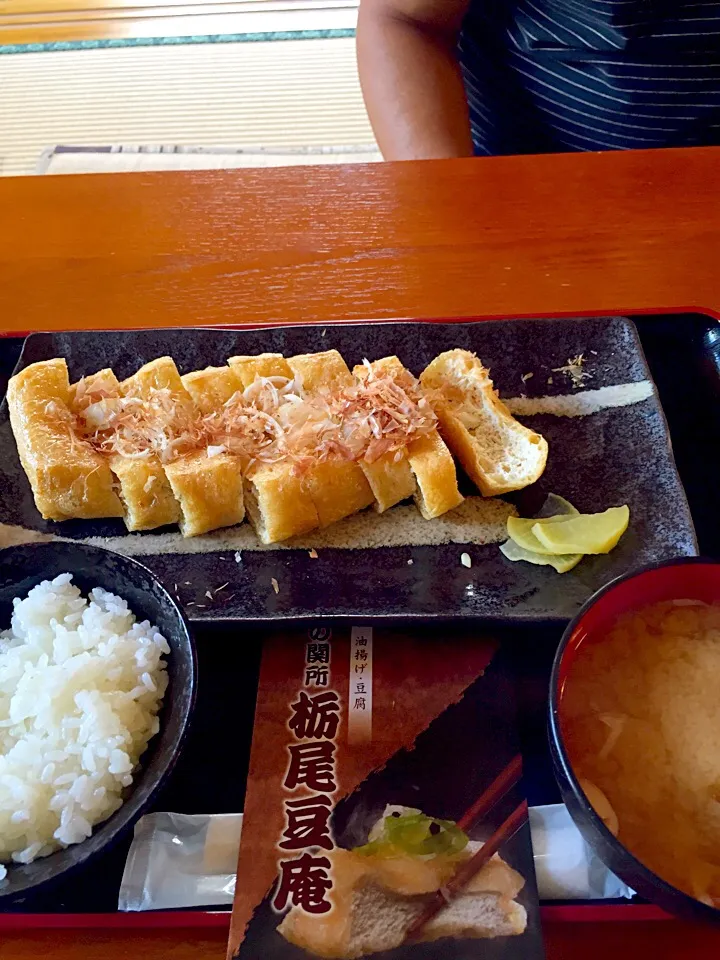 栃尾揚げ定食！|marieさん