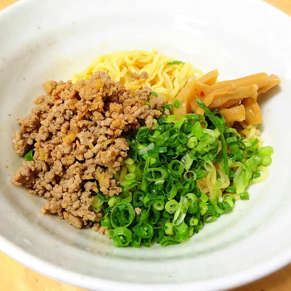 マルちゃん正麺 冷やし中華で作ったまぜそば|たまこっこさん