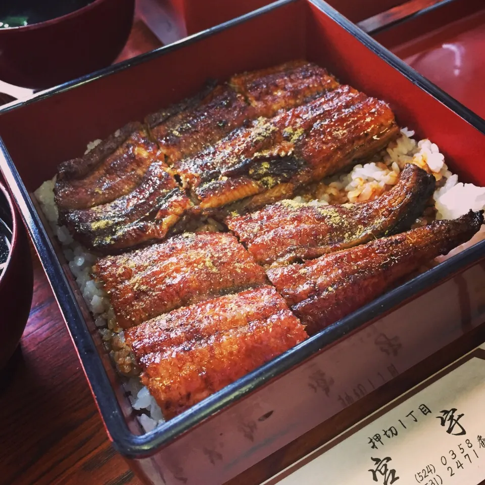 宮宇さんの鰻重、特上❤️|シーチキンさん