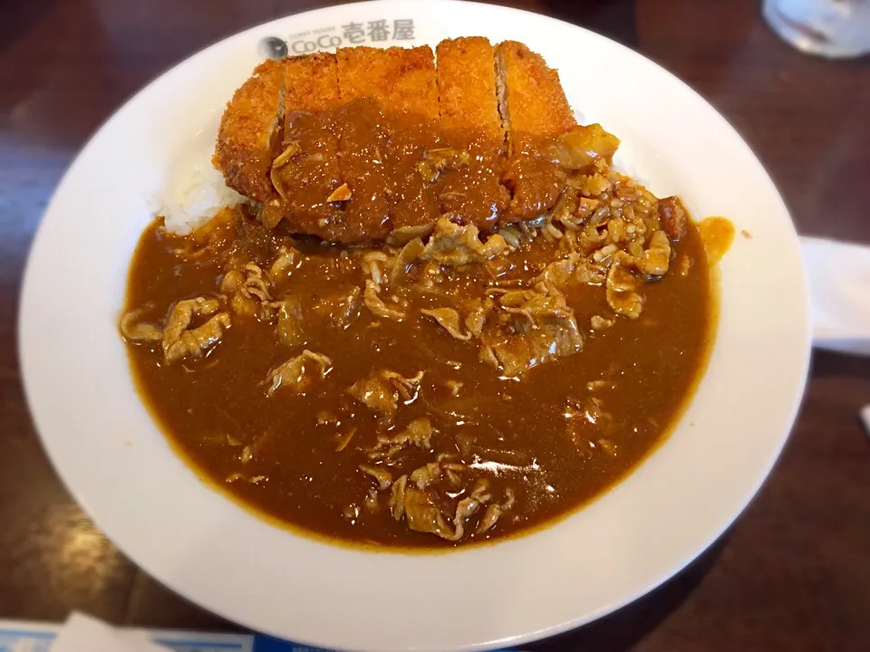 COCO壱番屋
豚しゃぶ＋ロースカツカレー４辛|TOMOさん