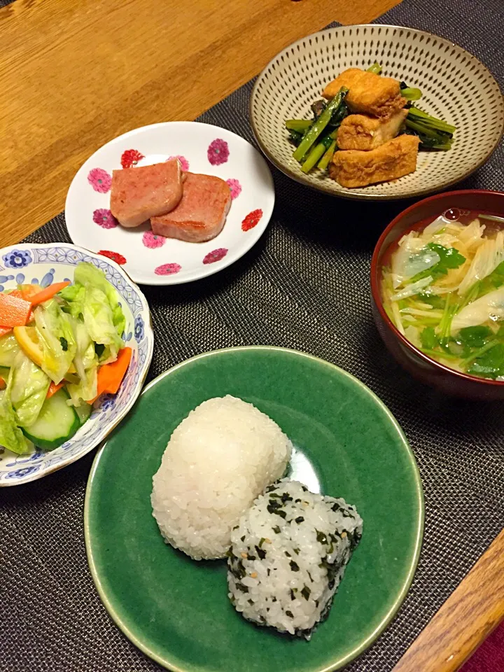 おにぎり定食|ミッキーさん