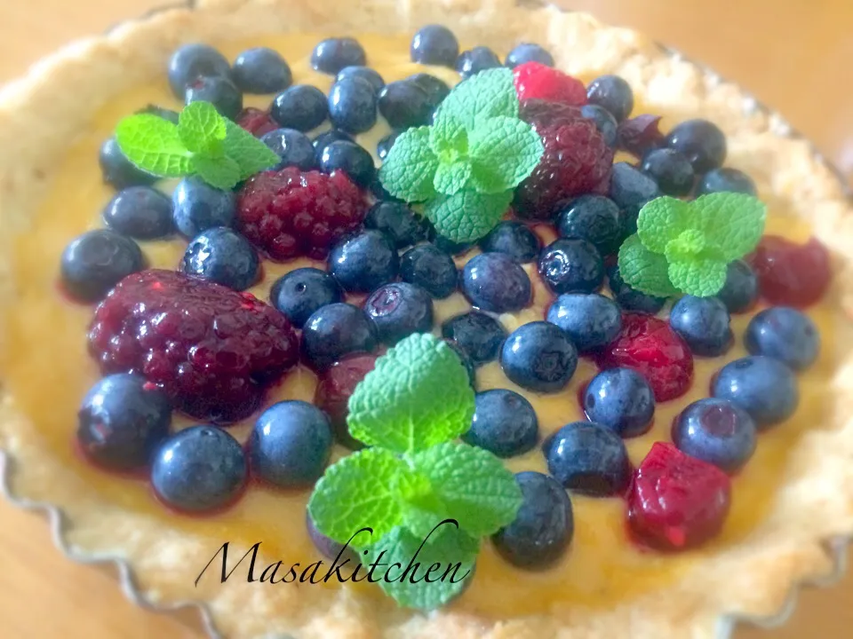 Snapdishの料理写真:Very berry tart|Masakiさん